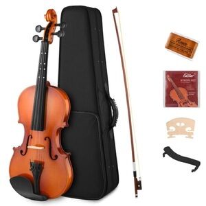 Eastar 3/4 Classic Brown Violin with Case